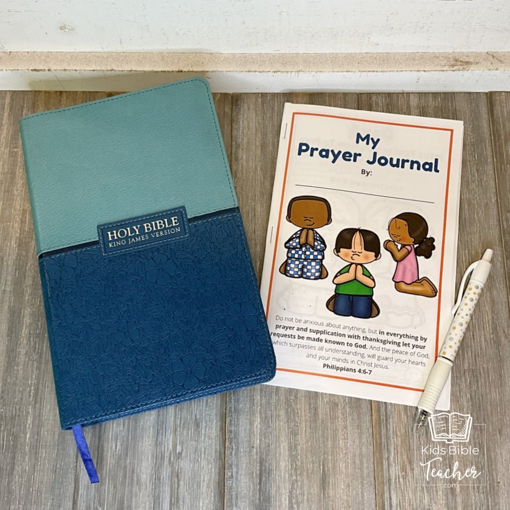 Prayer Journal Pages for Preschoolers and Early Readers