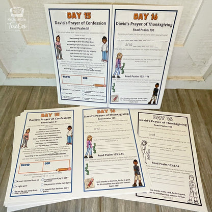 Prayer Journal Pages for Tweens and Teens