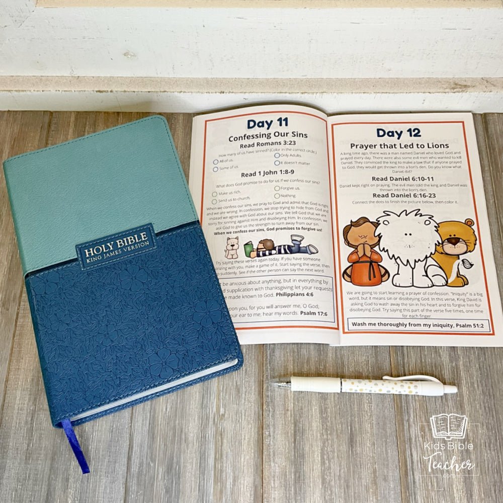 Prayer Journal Pages for Preschoolers and Early Readers