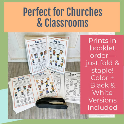 Prayer Journal Pages for Preschoolers and Early Readers