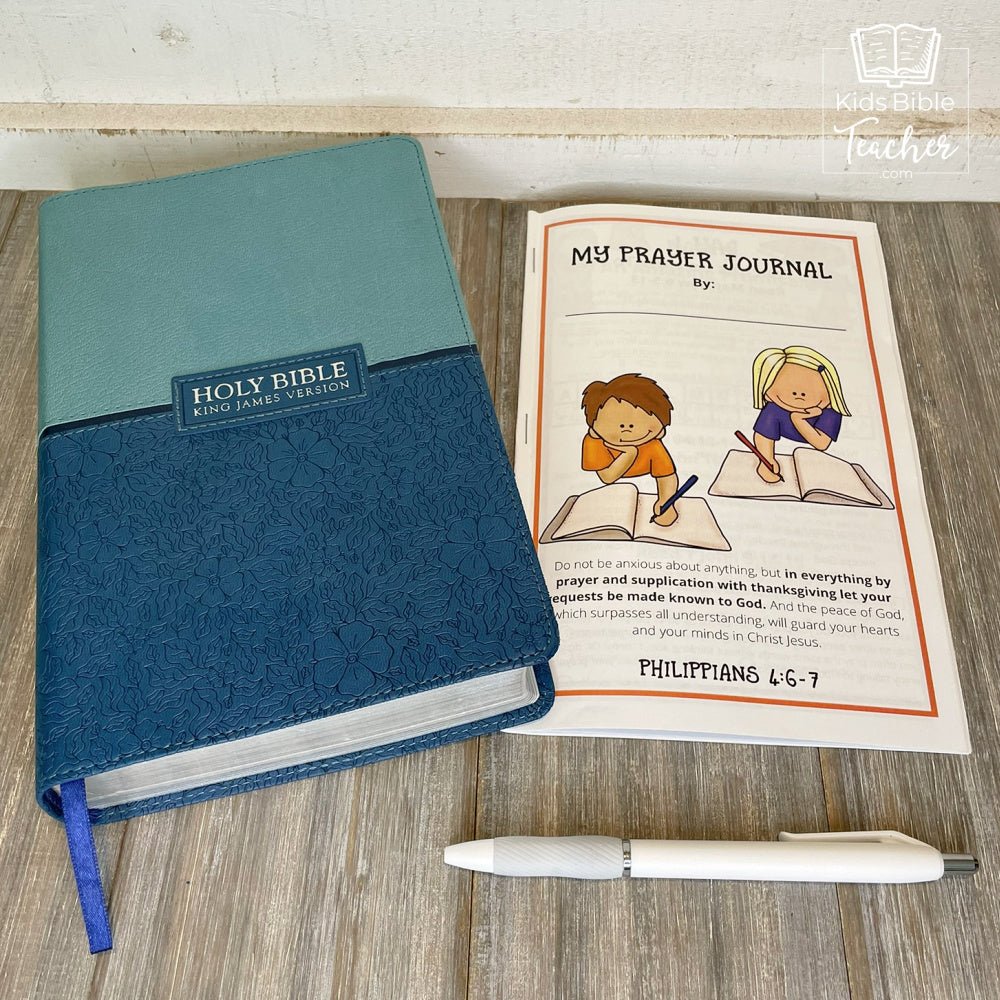 Prayer Journal Pages for Elementary Kids