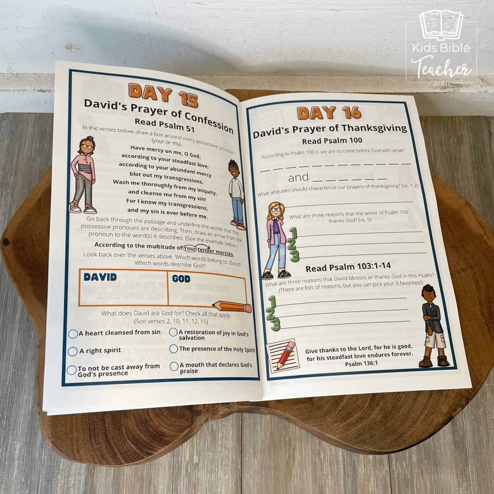 Prayer Journal Pages for Tweens and Teens