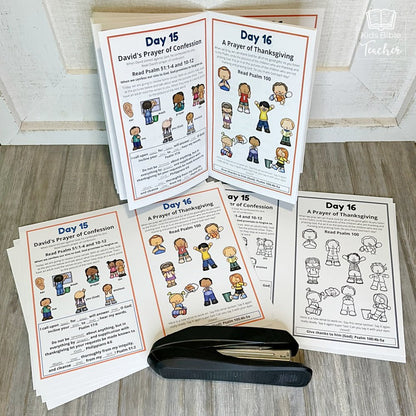 Prayer Journal Pages for Preschoolers and Early Readers