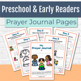 Prayer Journal Pages for Preschoolers and Early Readers – Kids Bible ...