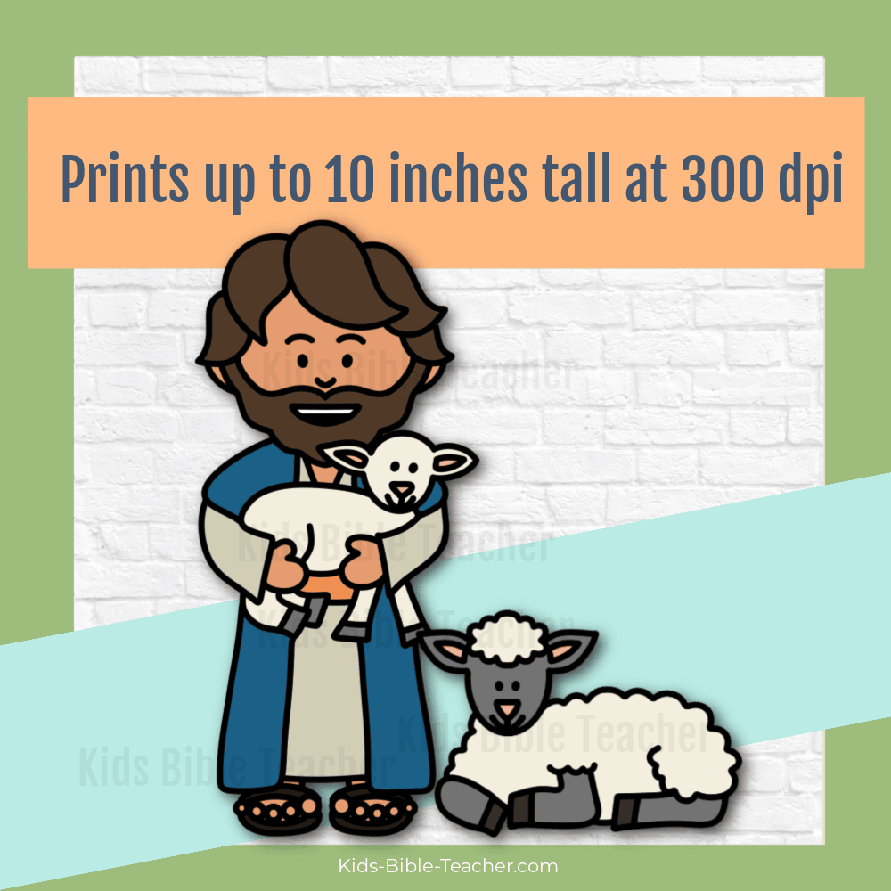 Psalm 23 | The Good Shepherd Clip Art Set
