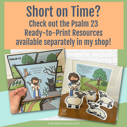 Psalm 23 | The Good Shepherd Clip Art Set