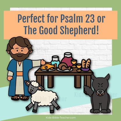 Psalm 23 | The Good Shepherd Clip Art Set