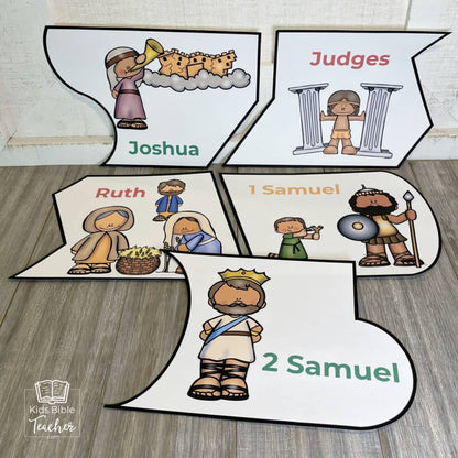 Books of the Bible Puzzle - Old Testament Bible Games for Youth