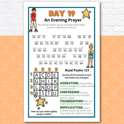 Prayer Journal Pages for Tweens and Teens