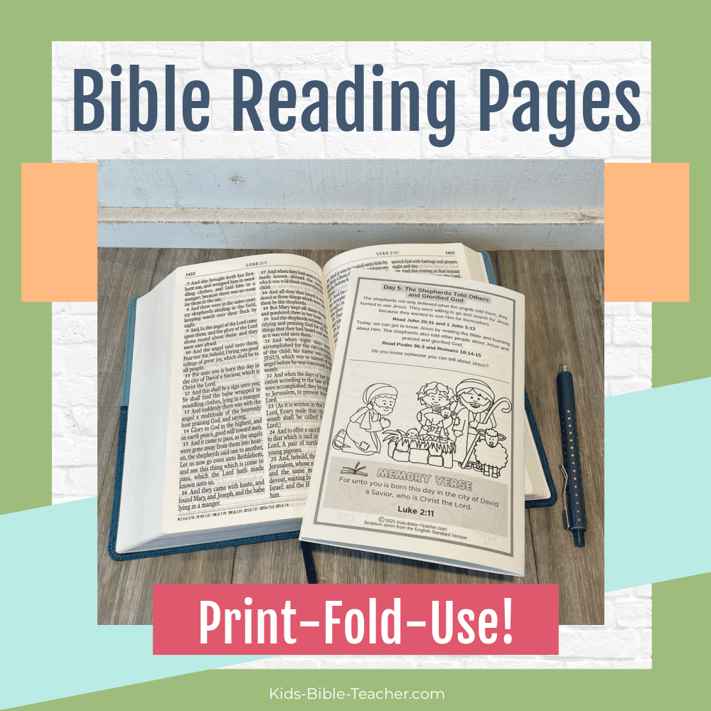 The Shepherds and the Angels Complete Bible Lesson