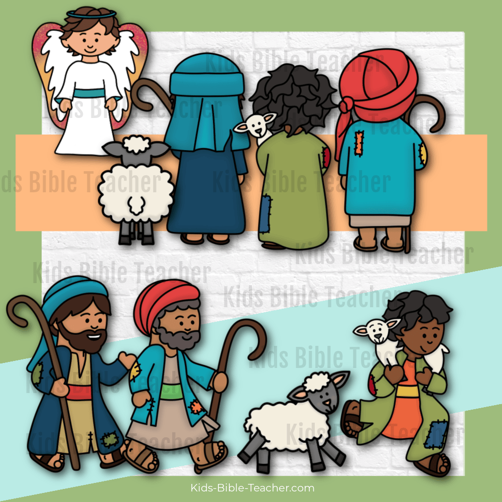 Shepherds and Angels at Jesus&