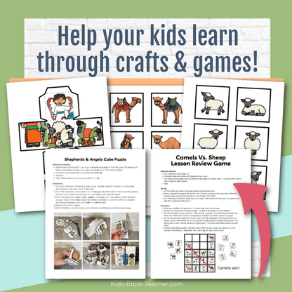 The Shepherds and the Angels Complete Bible Lesson