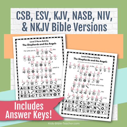 The Shepherds and the Angels Complete Bible Lesson