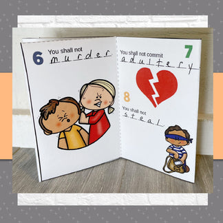 Ten Commandments Printable Bundle – Kids Bible Teacher