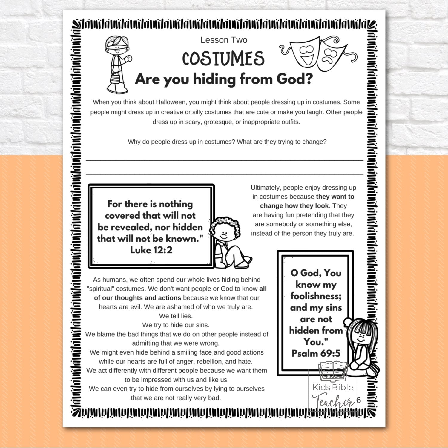 Sweet Opportunity: Seeing the Gospel in Halloween Bible Study Instant DIGITAL Download