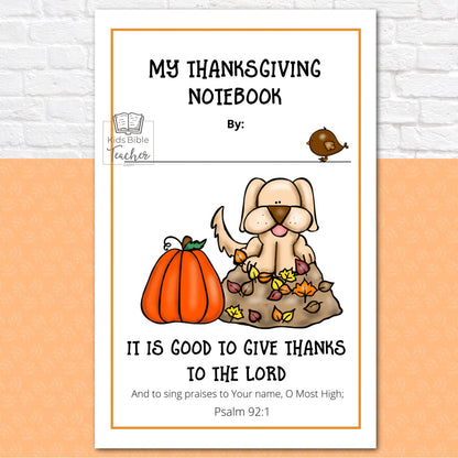 Thanksgiving Journal Pages Special Offer