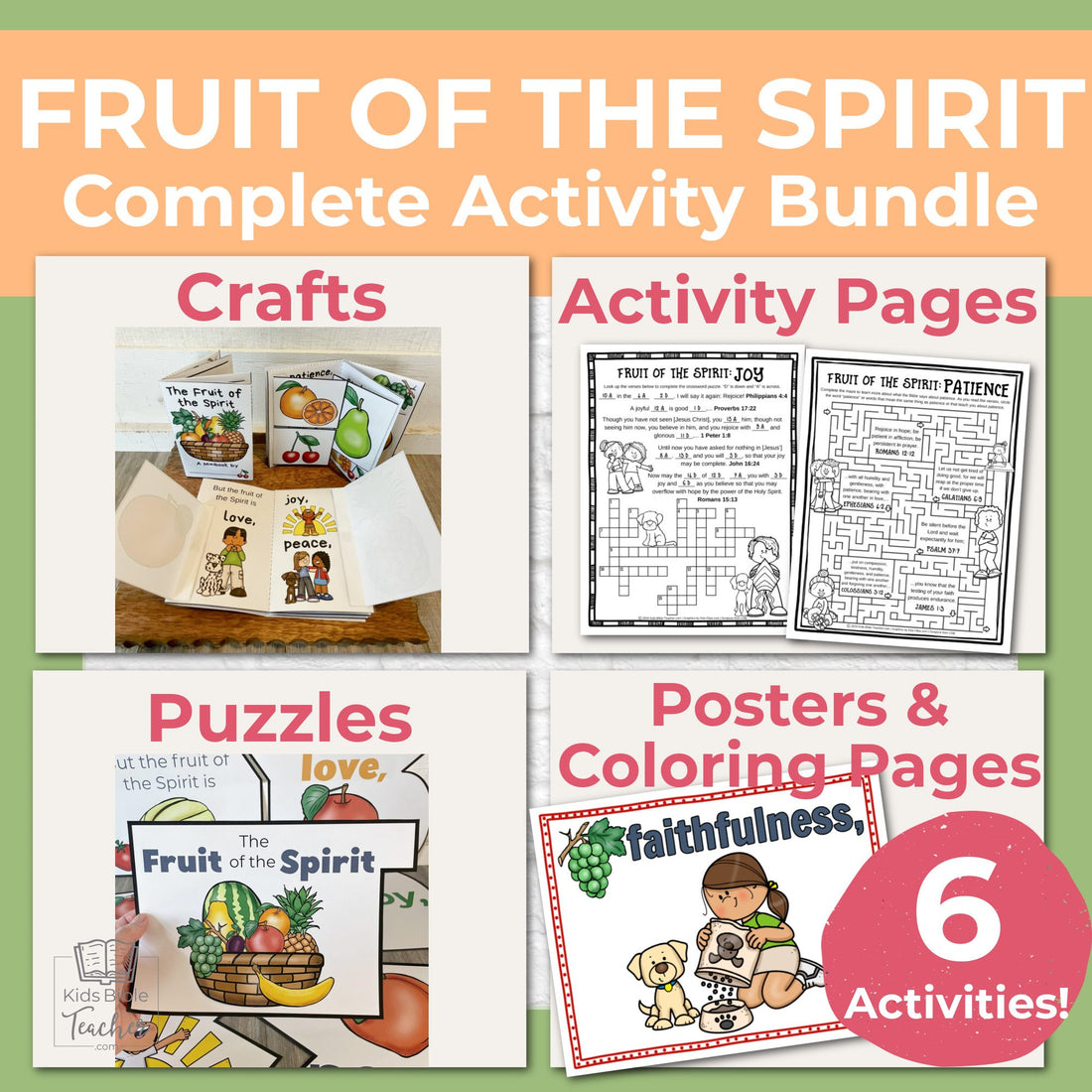 Fruit of the Spirit Complete Activity Bundle