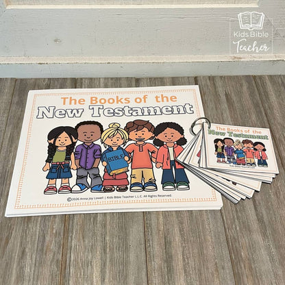 New Testament Books of the Bible Teaching Posters and Mini Cards
