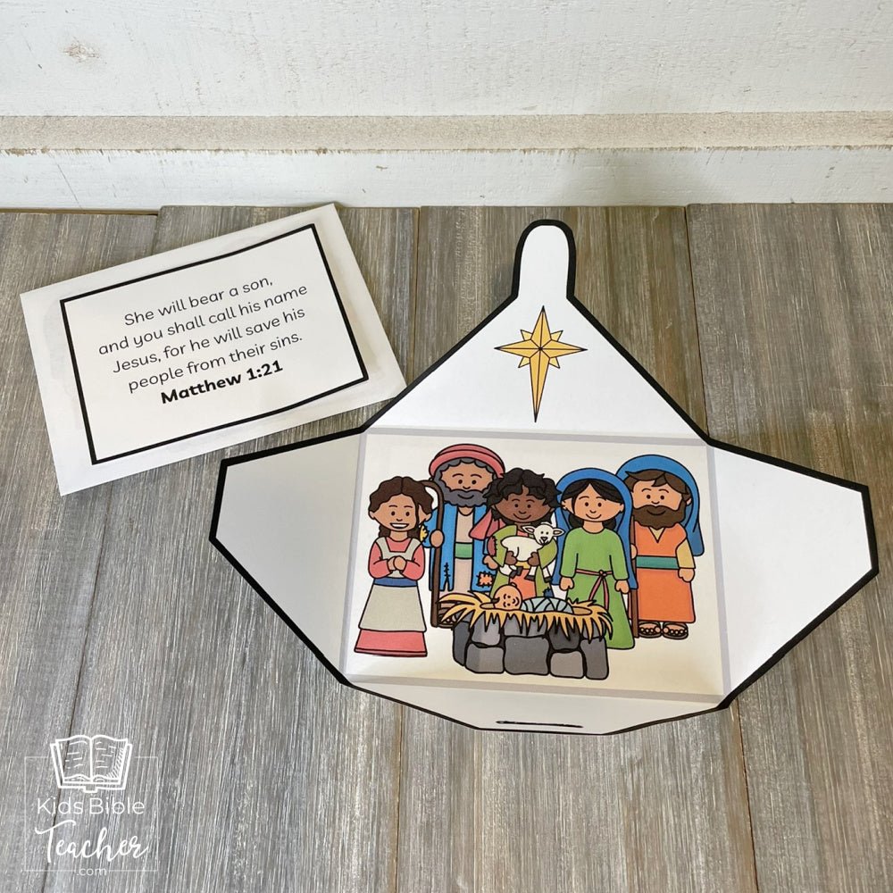 Matthew 1:21 Envelope Craft for Jesus&
