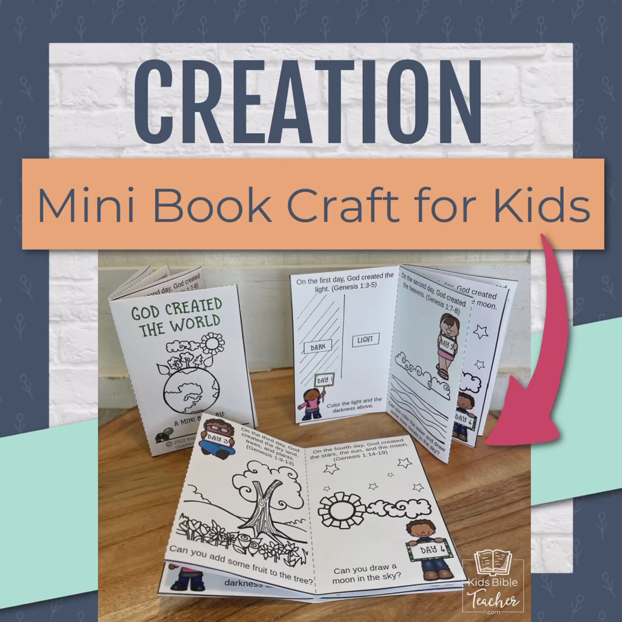 Creation Mini Book Craft