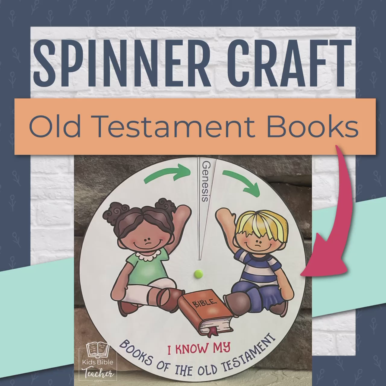 Old Testament Spinner Books of the Bible Craft