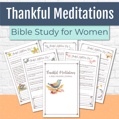 Thankful Meditations Women&
