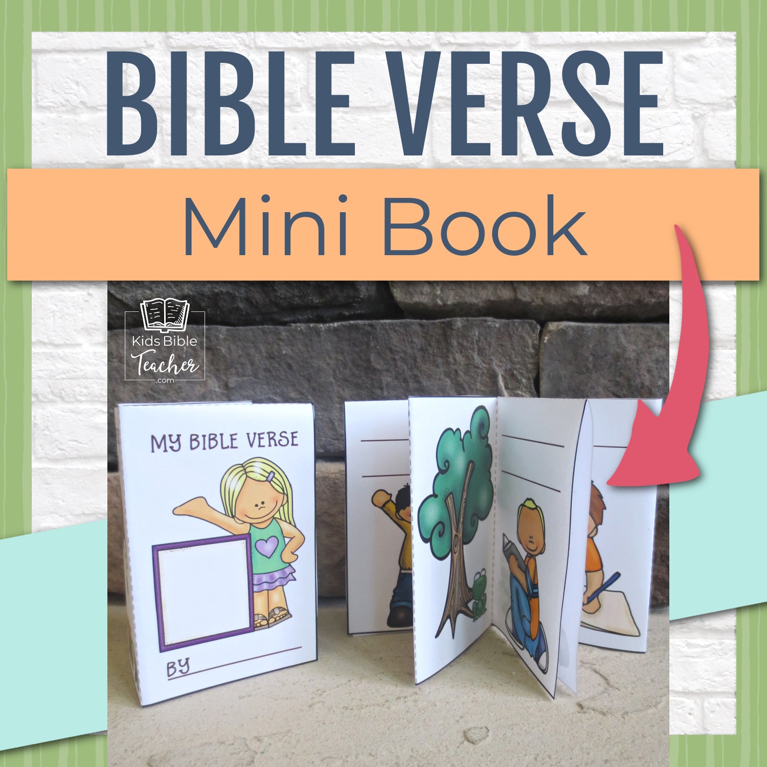 10 Bible Crafts to Help Kids Memorize ANY Bible Verses Set Two
