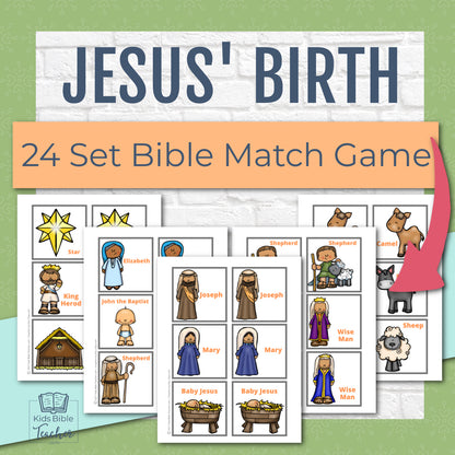Jesus Birth Complete Nativity Bible Lesson Pack for the Advent Christmas Season