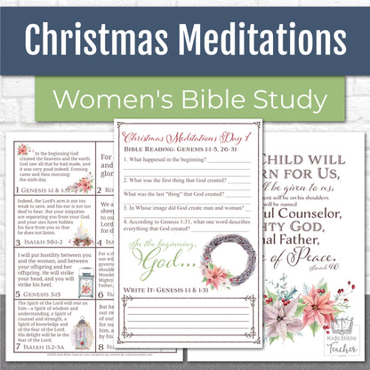 Christmas Meditations Women&