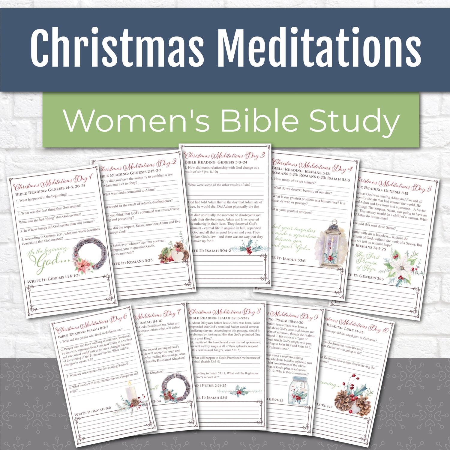 Christmas Meditations Women&