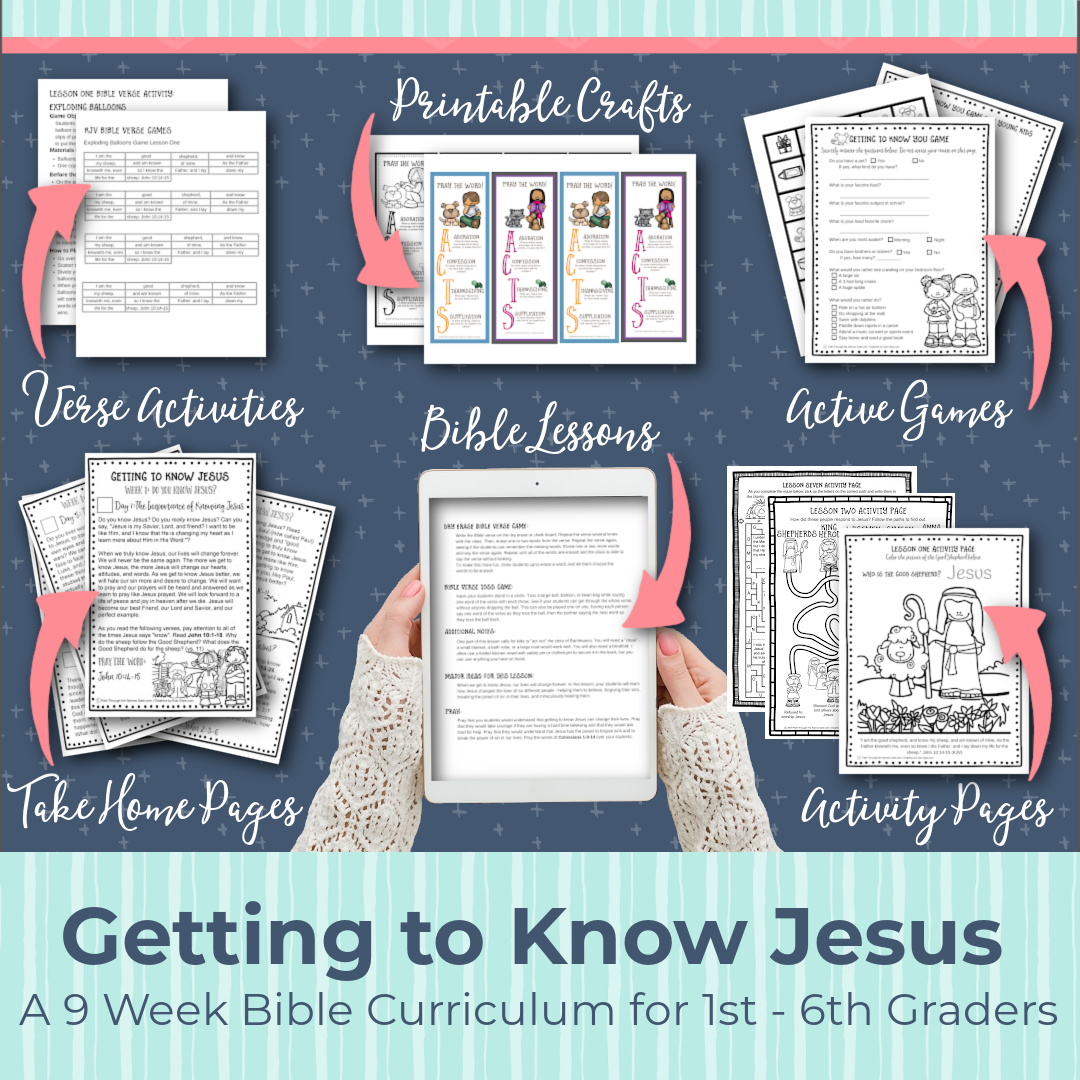 Getting To Know Jesus Bible Curriculum