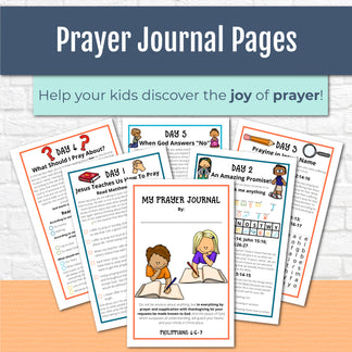 Prayer Journal Pages for Elementary Kids – Kids Bible Teacher