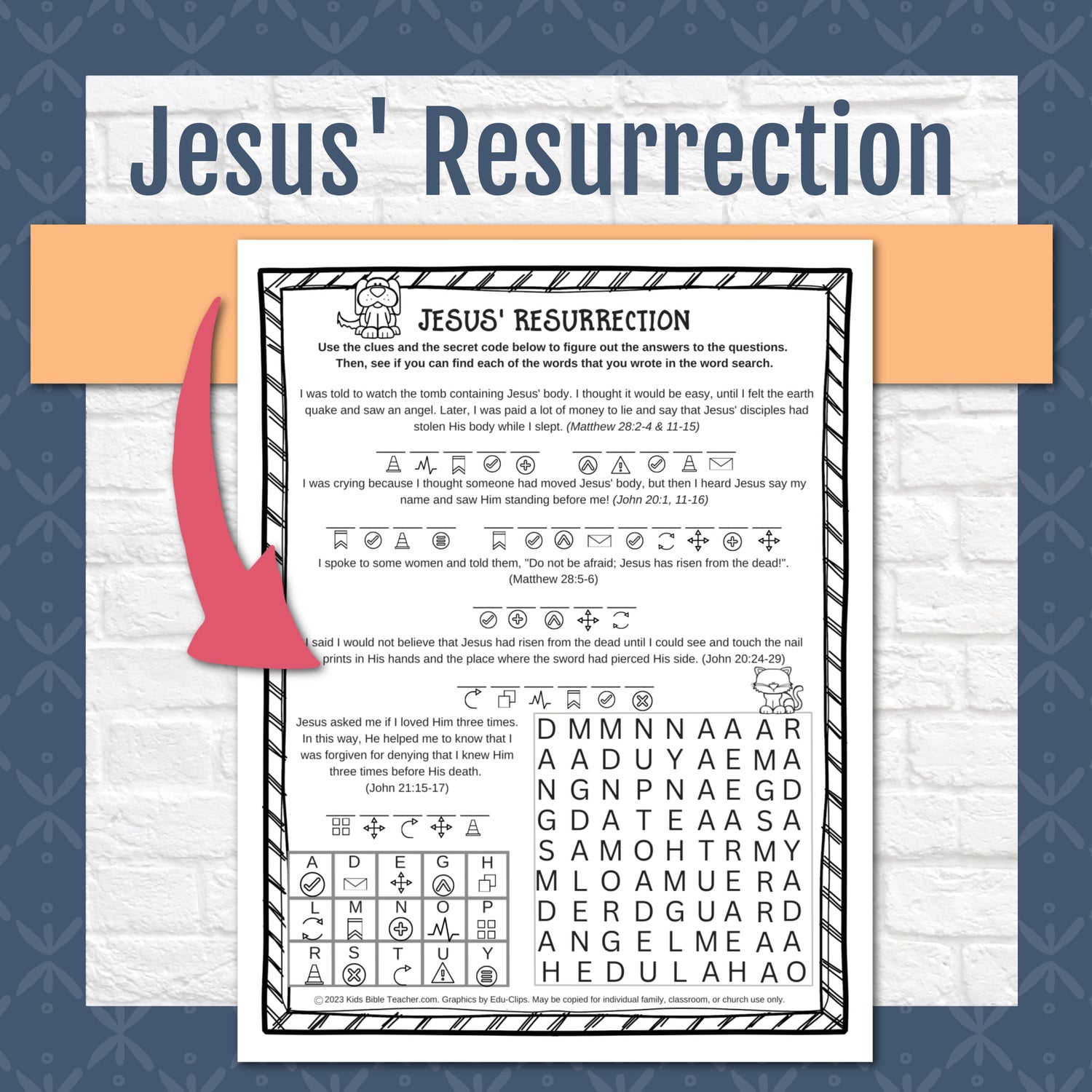 Life of Jesus Activity Pages