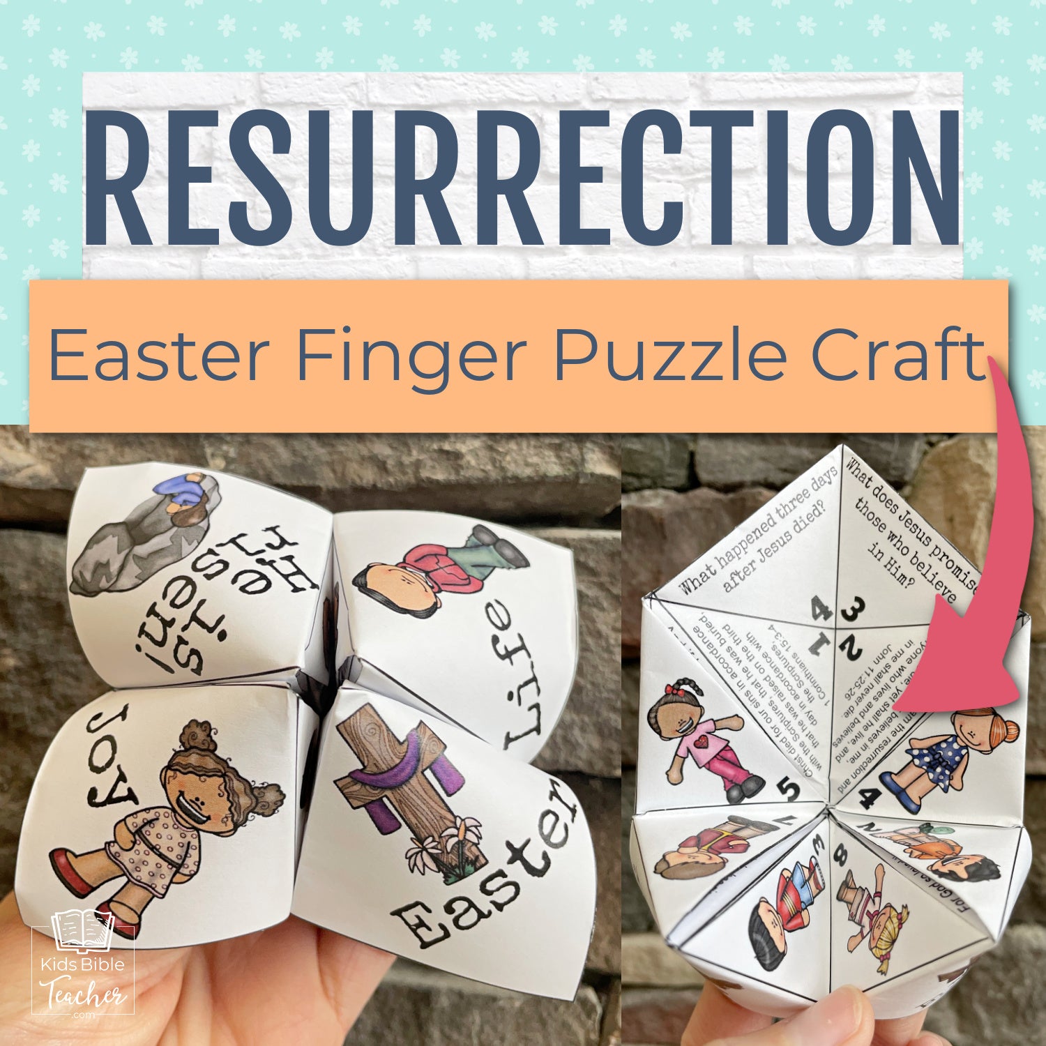 Easter Finger Puzzle | Jesus&