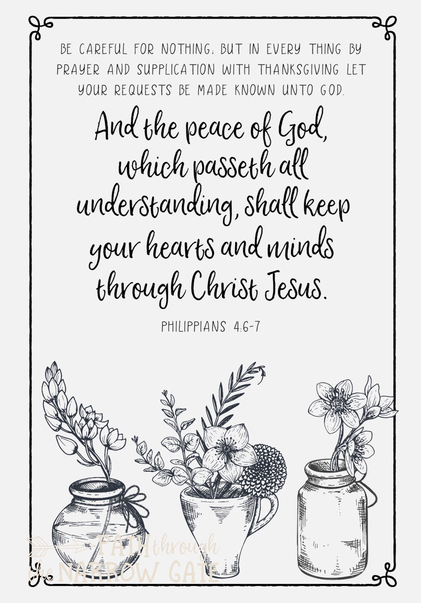 Quiet Meditations Prayer Journal and Coloring Pages